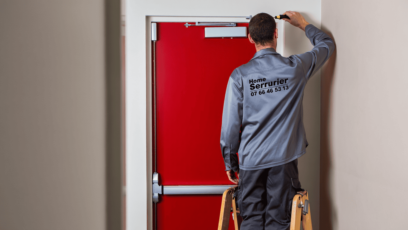 installation barre anti panique Toul