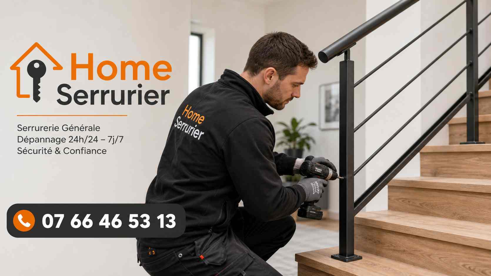 Garde-corps d'escalier à Toul