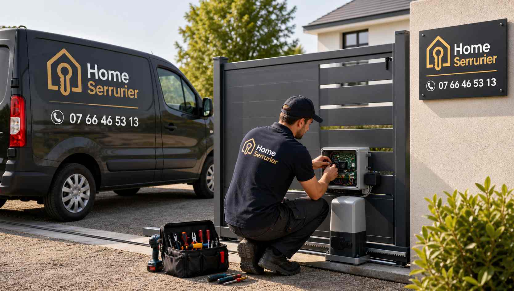 Motorisation de portail à Toul