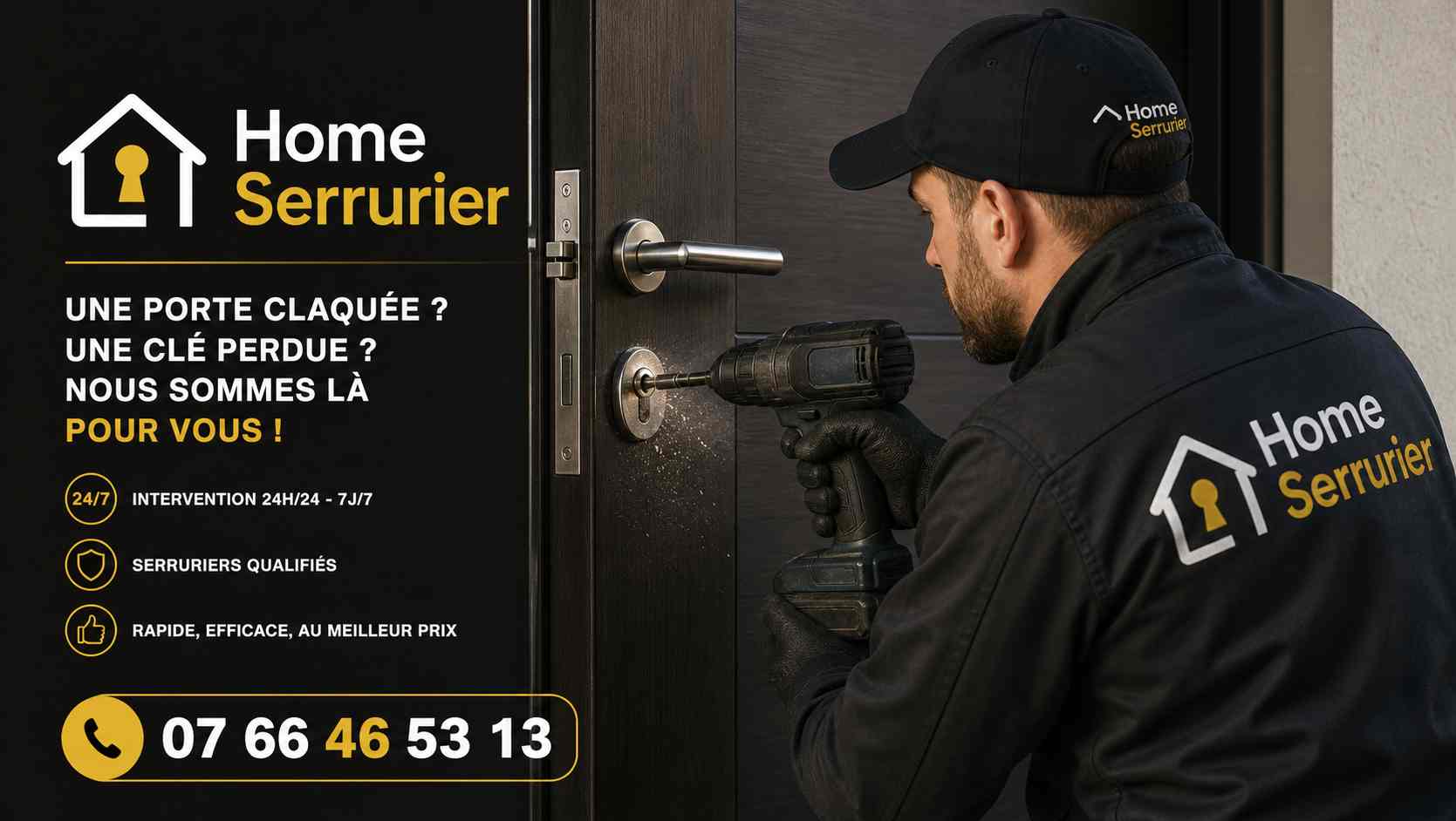 Ouverture de porte claquée à Toul